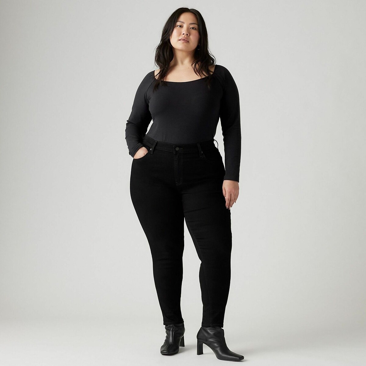 Jeans 721 High Rise Skinny, Levi's Plus midnight gaze, LEVI’S PLUS