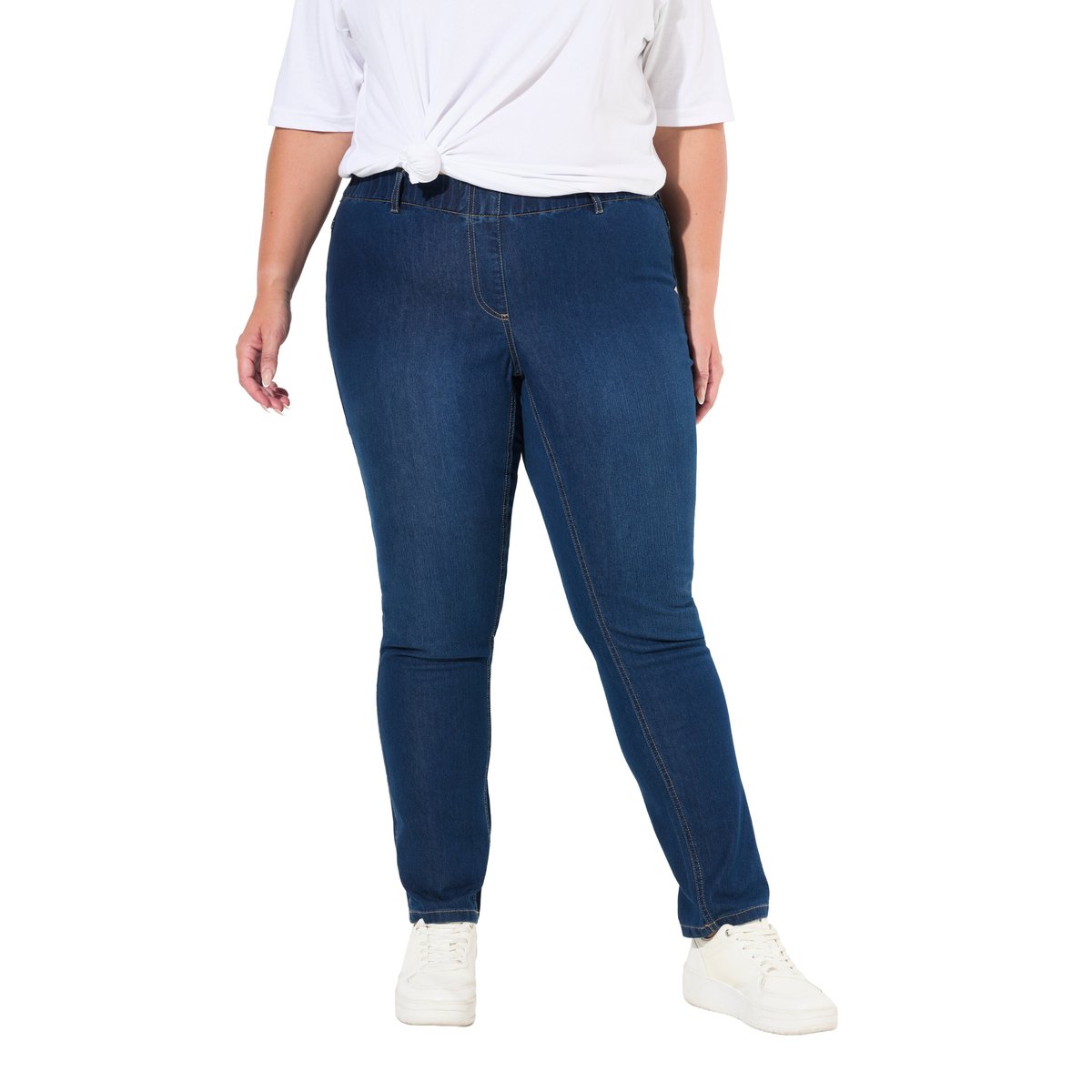 Jegging en denim SIENNA bleu jean, ULLA POPKEN