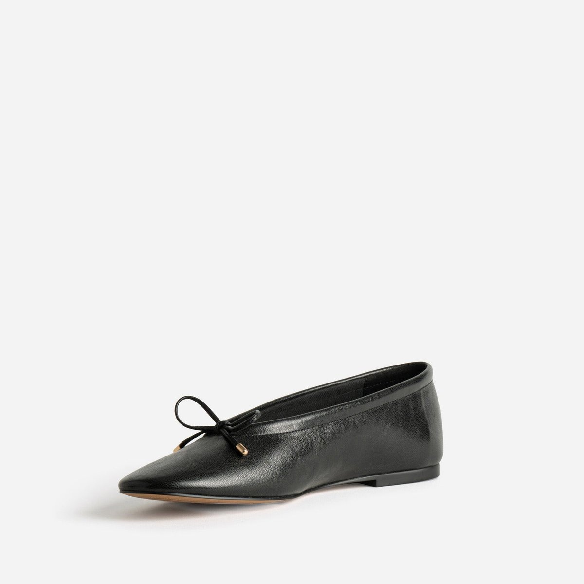 Ballerine en cuir BELLA noir, ERAM