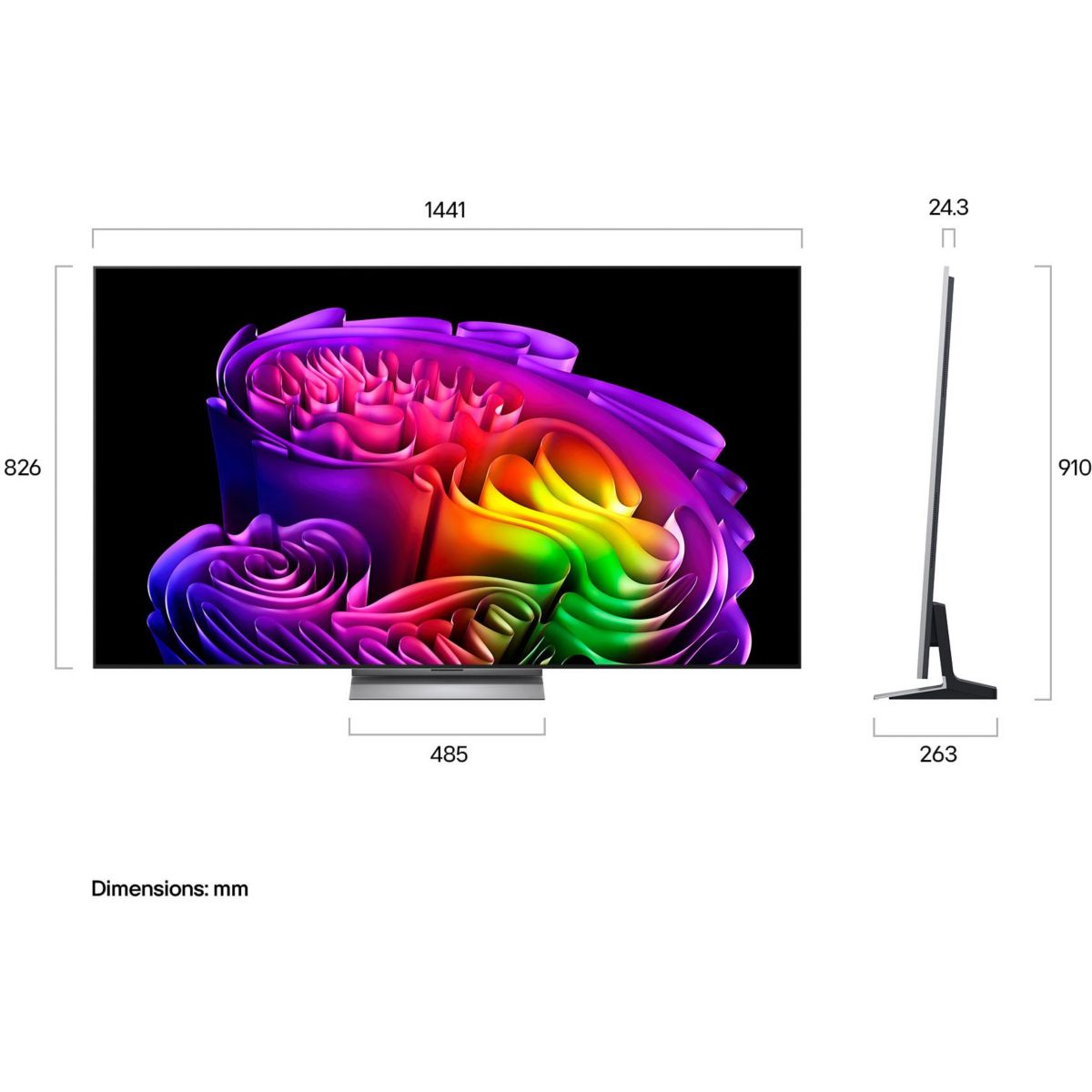 TV OLED 65G6 (2026) 65" (164 cm) 4K Ultra HD - Expérience Cinéma & Gaming, 120Hz, anti-reflet couleur unique, LG