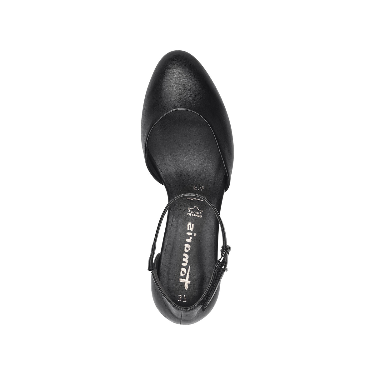Escarpins bride cheville noir, TAMARIS