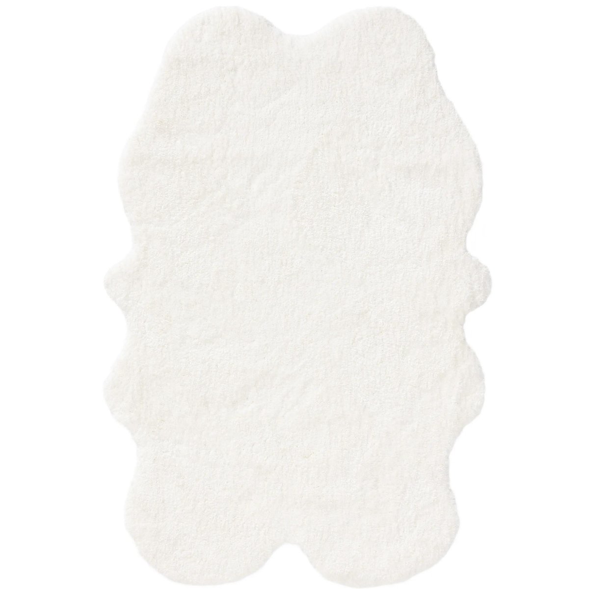 Tapis à poils longs CLOUDY crème, BENUTA 