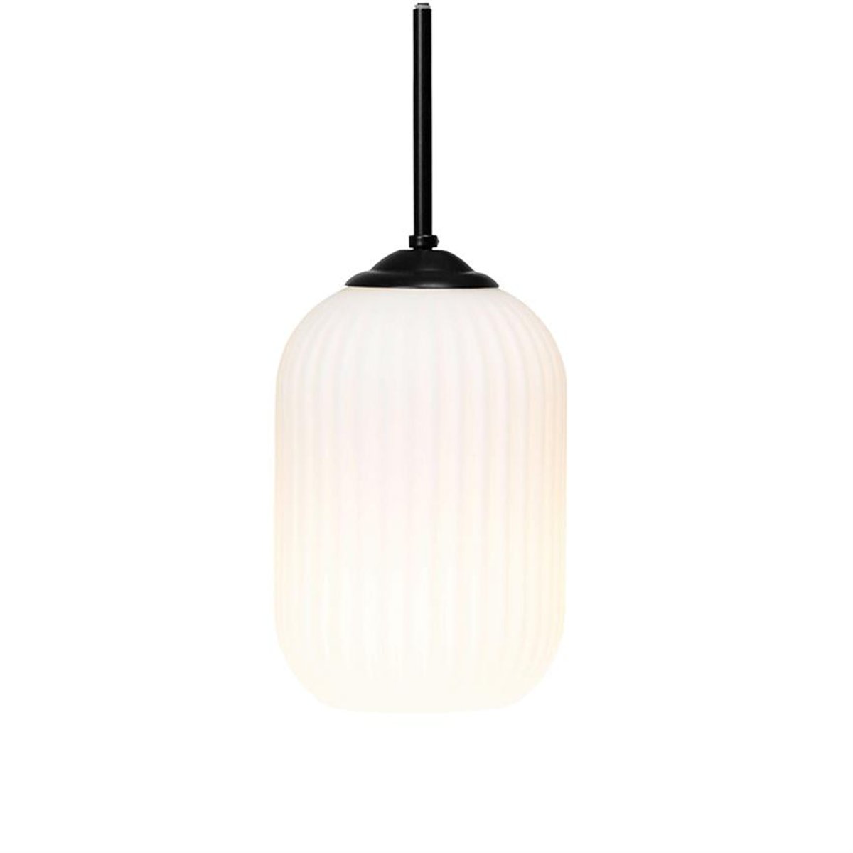 Suspension en Verre et Métal D14 RIFLET blanc, DYBERG LARSEN