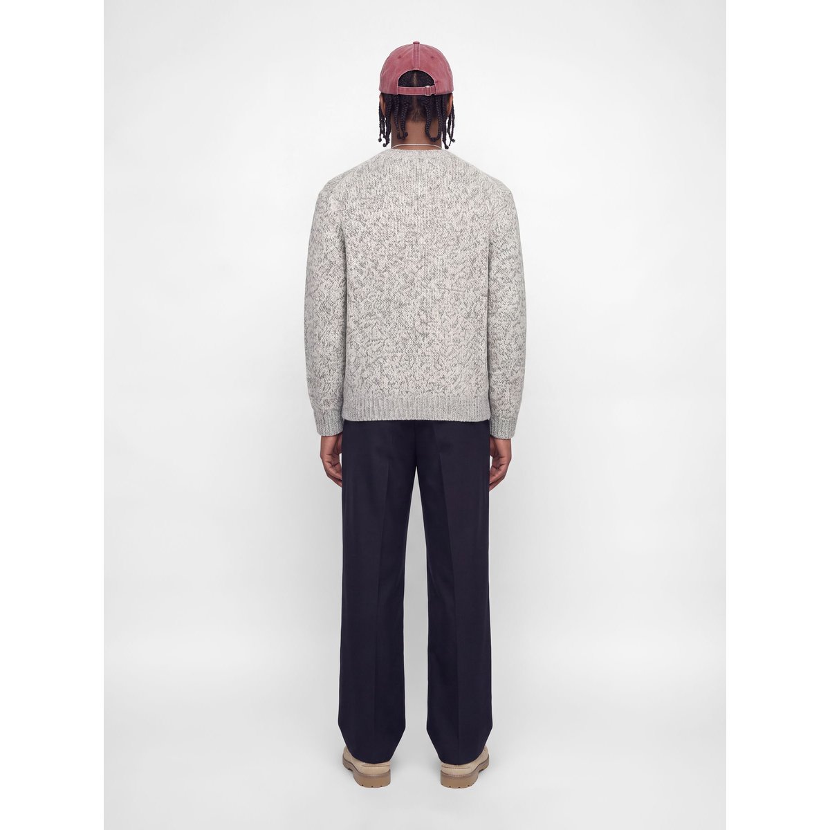 Pull En Maille grise - feather gray 1, JACK & JONES