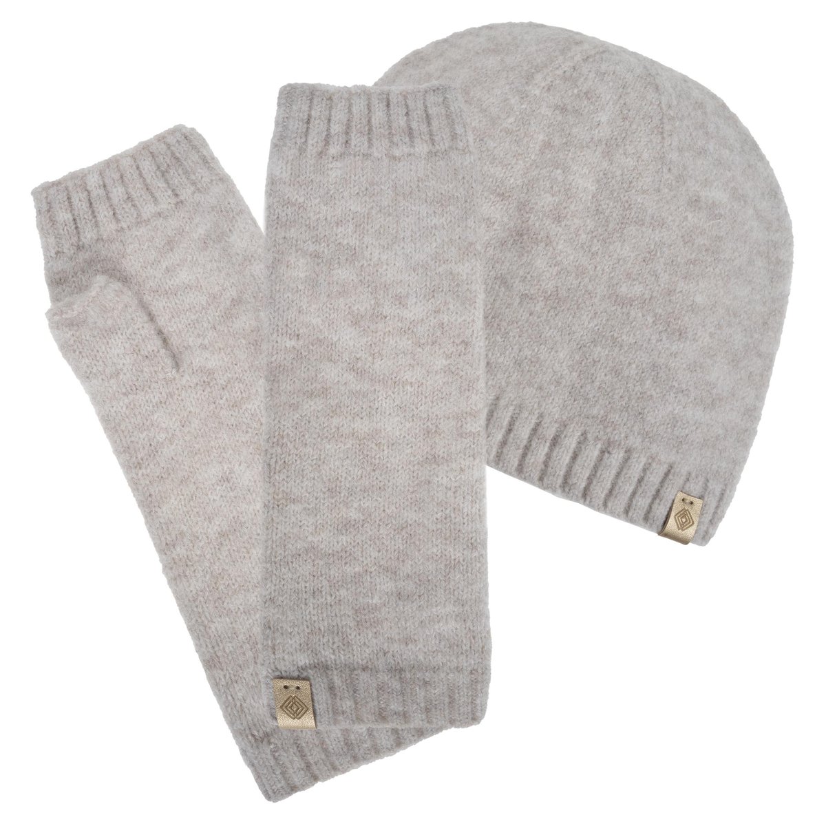 Bonnet maille soft touch effet cachemire taille unique extensible beige, ISOTONER