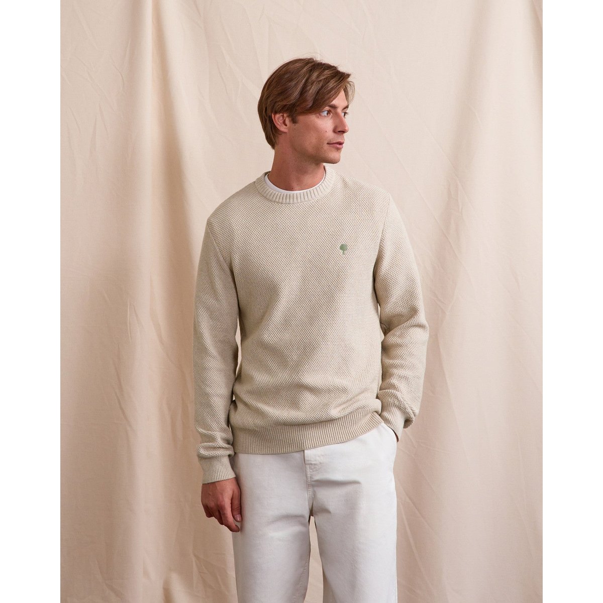 Pull OPALE écru, FAGUO