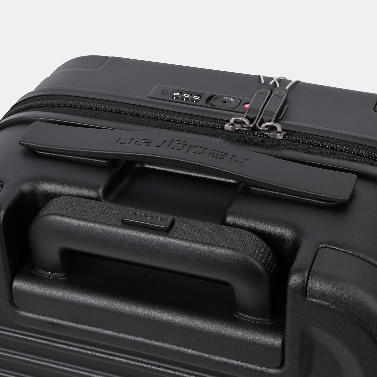 Valise cabine IATA 4 roues avec poche avant black, HEDGREN