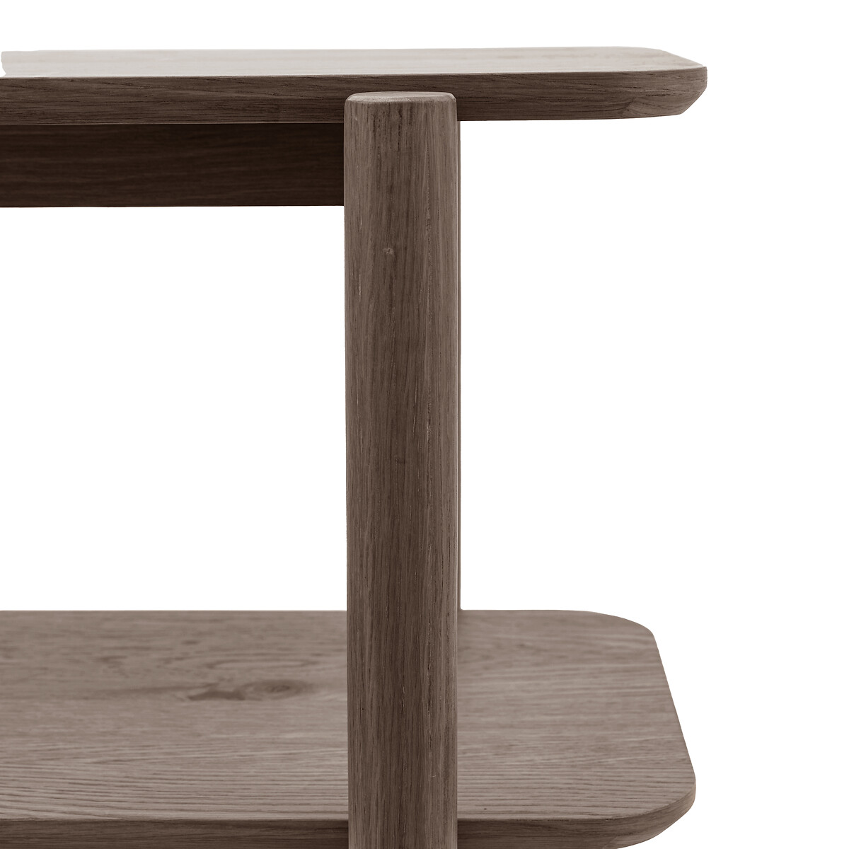 Hale Smoked Wood Open Display Shelving Unit smoked oak, ÉDITÉ