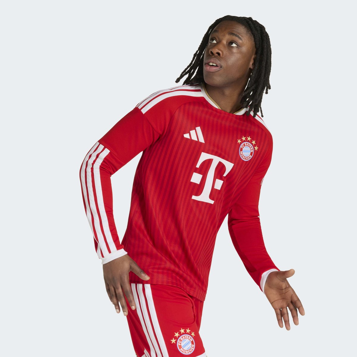 Maillot Manches Longues Domicile Fc Bayern 2026/27 Maillot Manches Longues Domicile Fc Bayern 2026/27 better scarlet / white, adidas Performance
