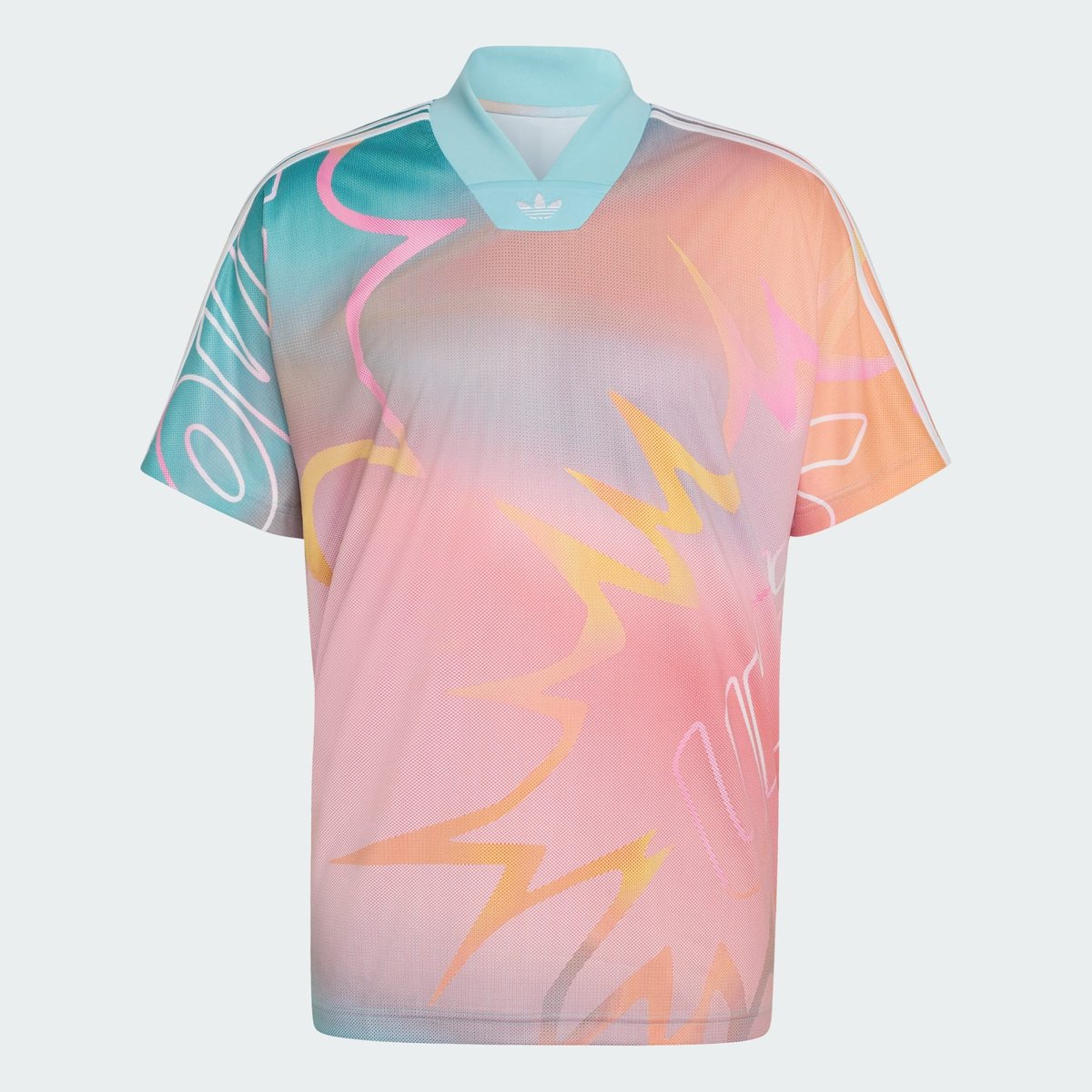 Maillot Love Unites Aop Maillot Love Unites Aop peach / turquoise / rainbow, adidas Originals