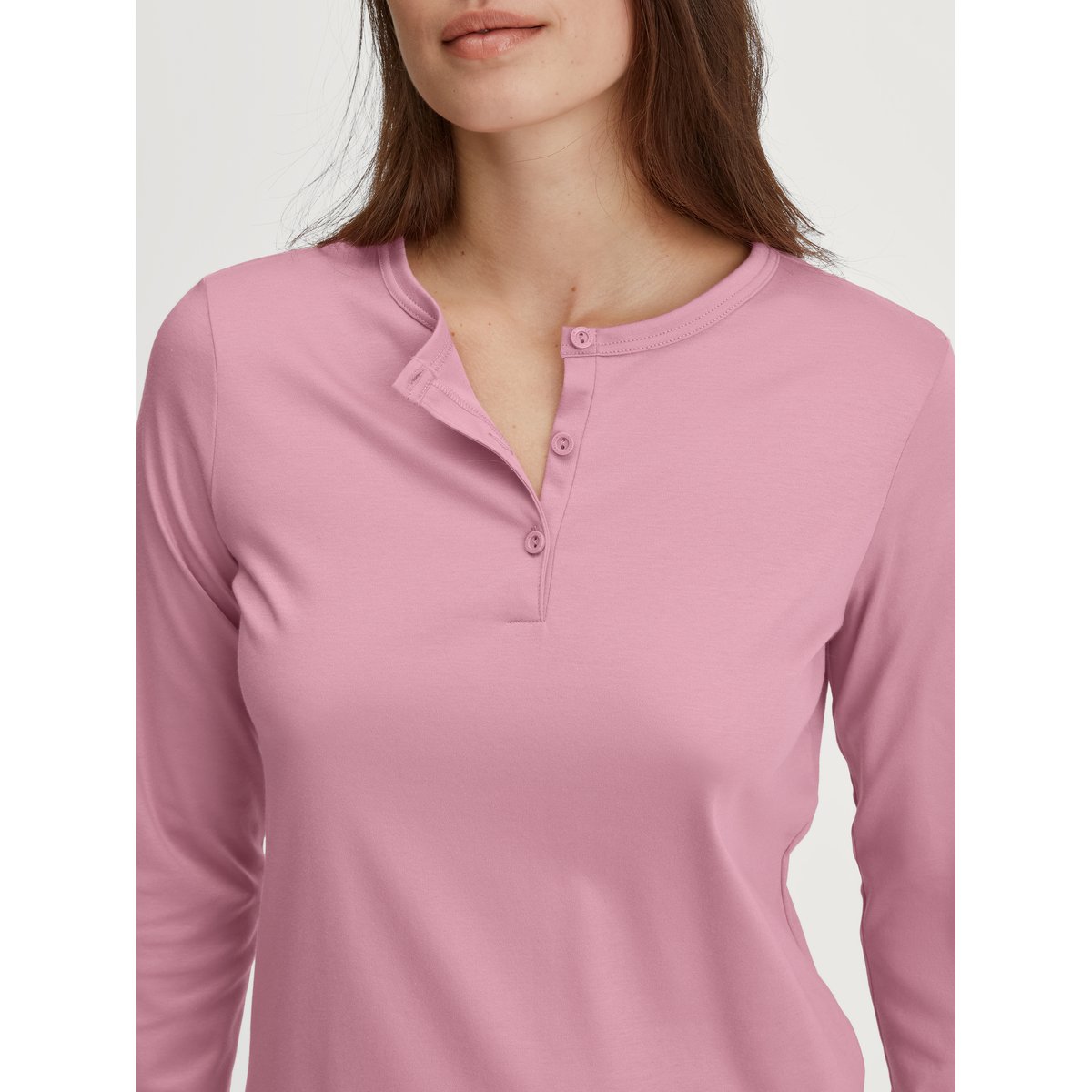 Pyjama, longue manches longues Coton STRIPED DREAMS violet, CALIDA