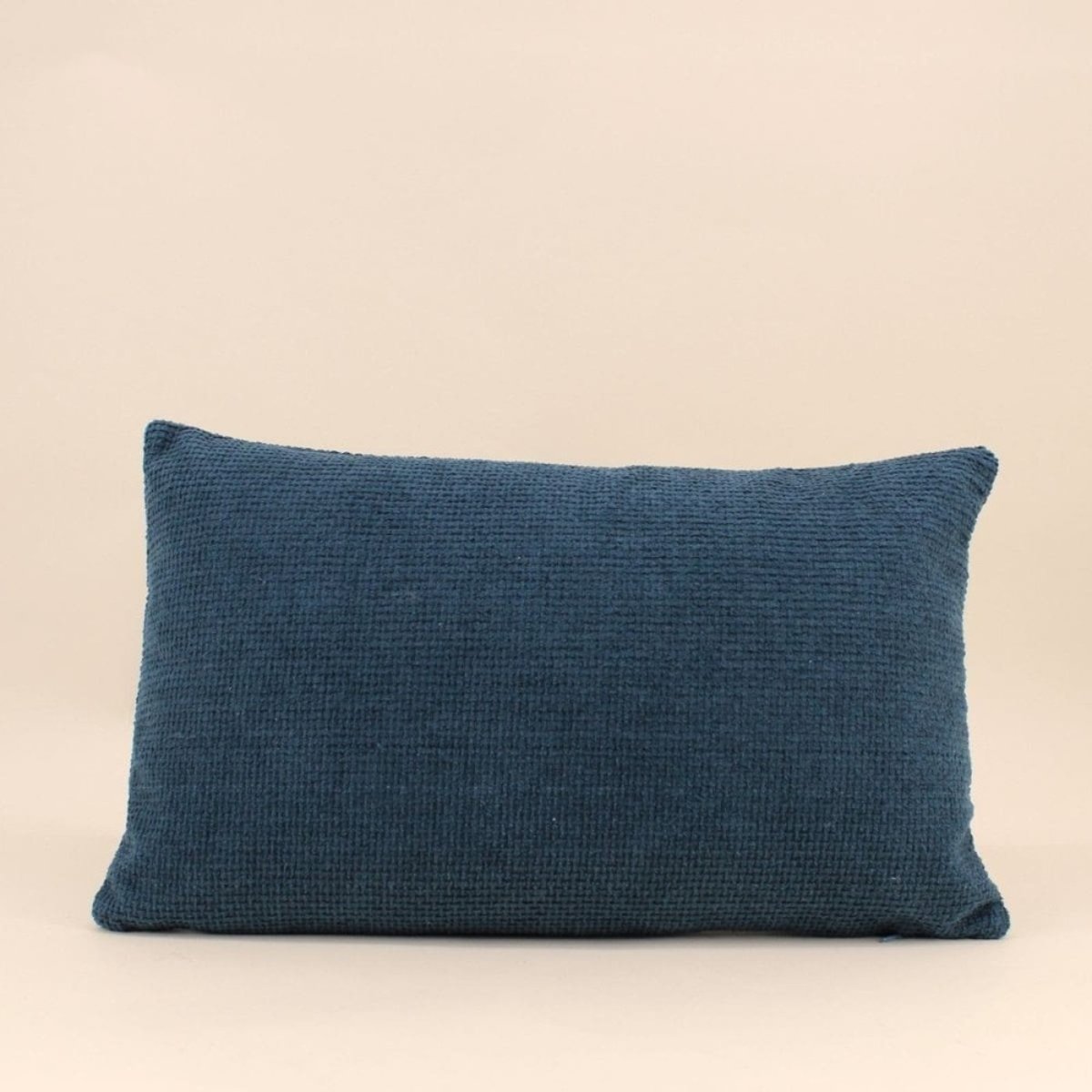 Coussin texturé 35x50cm bleu, ORNAMI