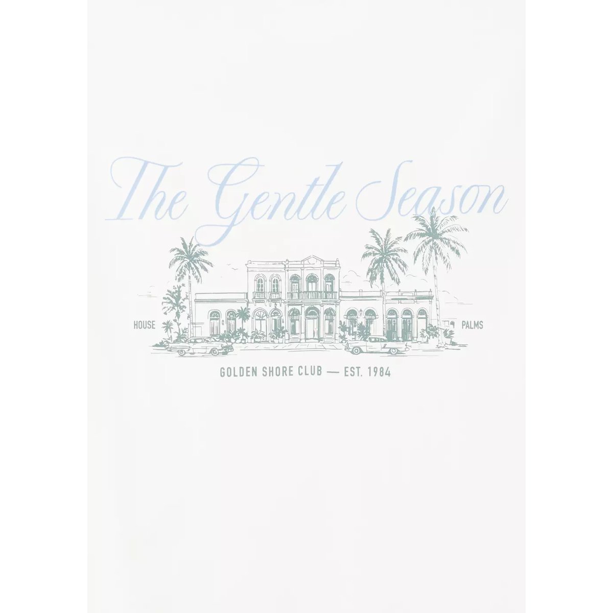 T-shirt 100 % coton motif blanc, MANGO MAN