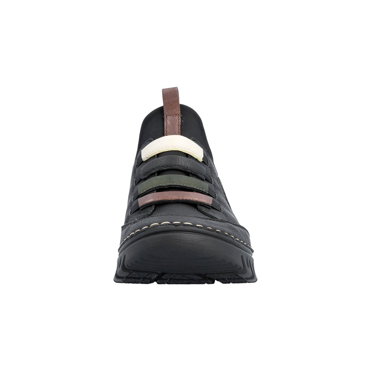 Basket Cuir Greece noir, RIEKER
