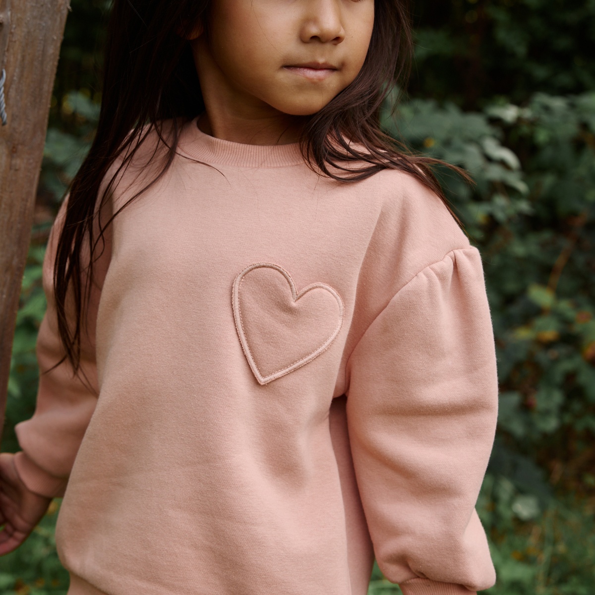 Sweat en molleton Tulipe rose, PETIT BEGUIN