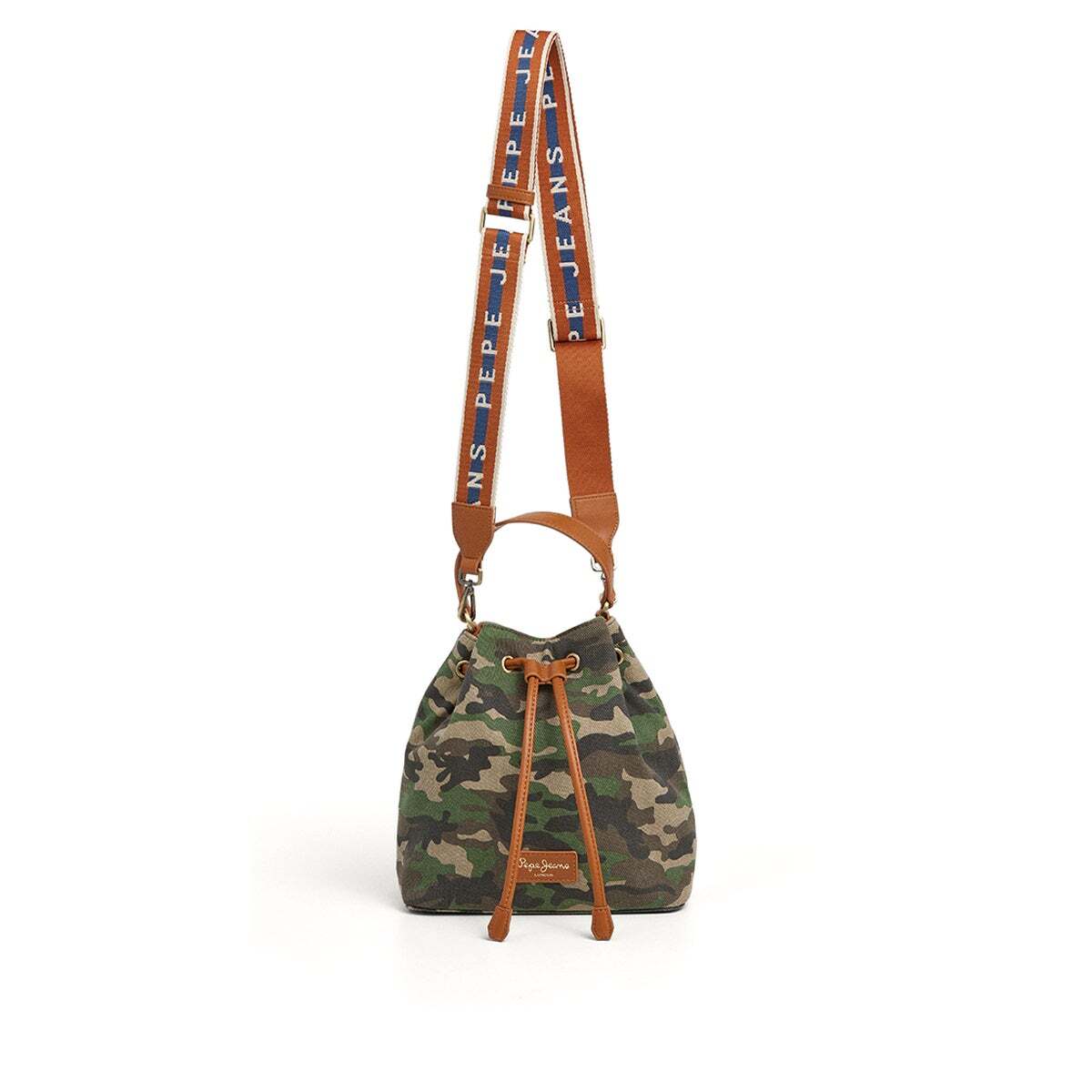 Sac Seau Camouflage vert thym, PEPE JEANS