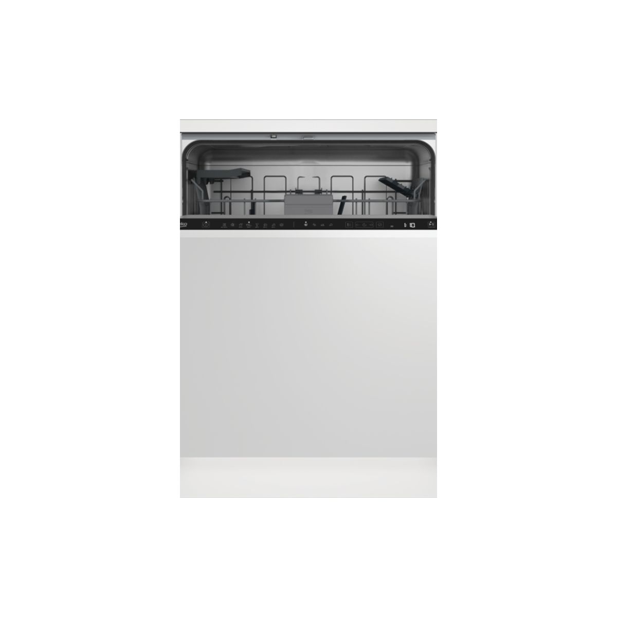 Lave vaisselle encastrable BDIN16430 Glissières couleur unique, BEKO