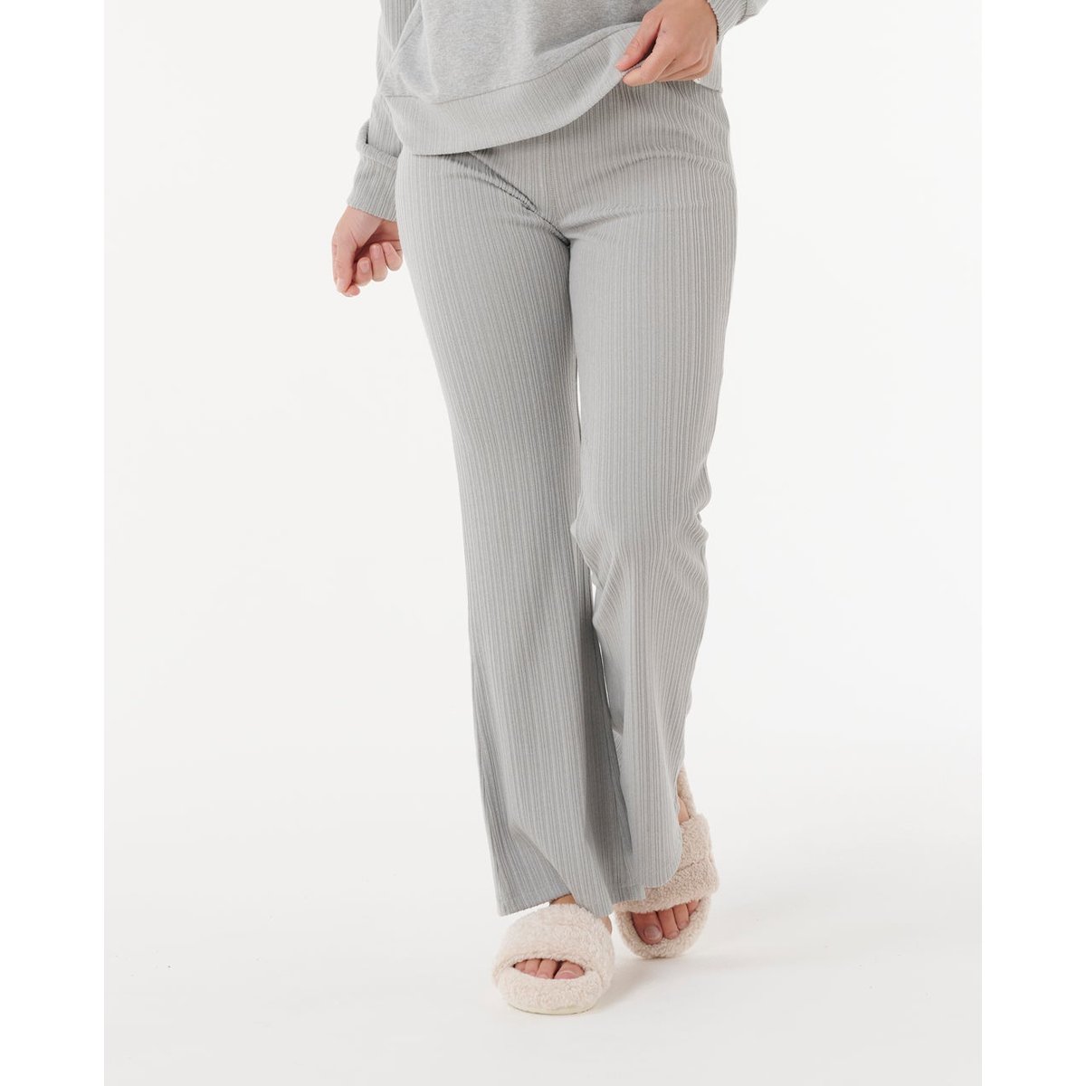 Pantalon évasé COSY gris chiné, RIP CURL