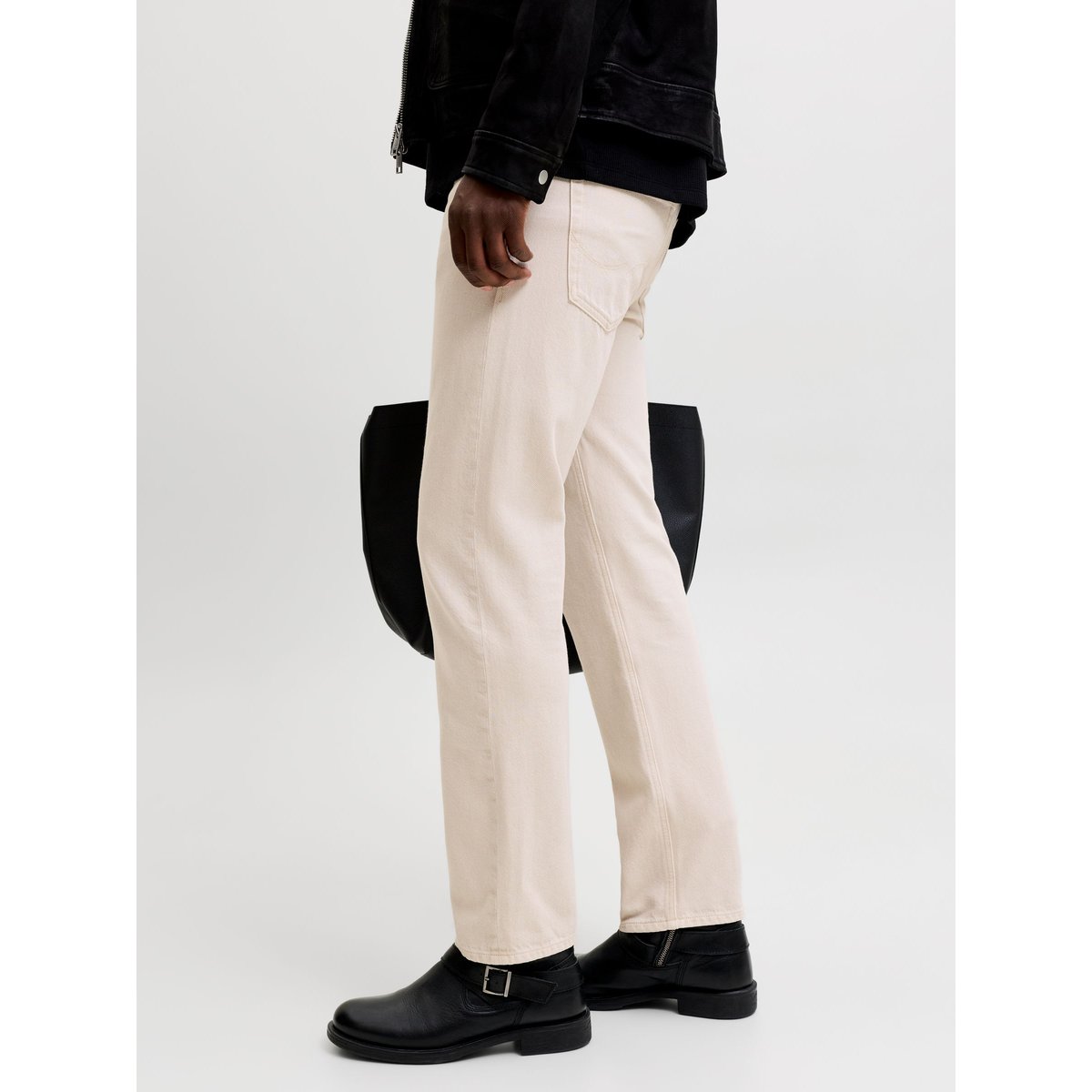 Jean Coupe Décontractée ecru, JACK & JONES