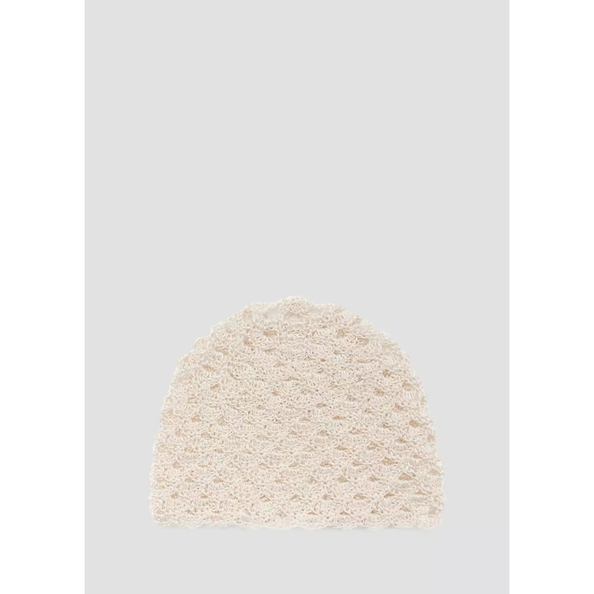 Bonnet crochet écru, MANGO