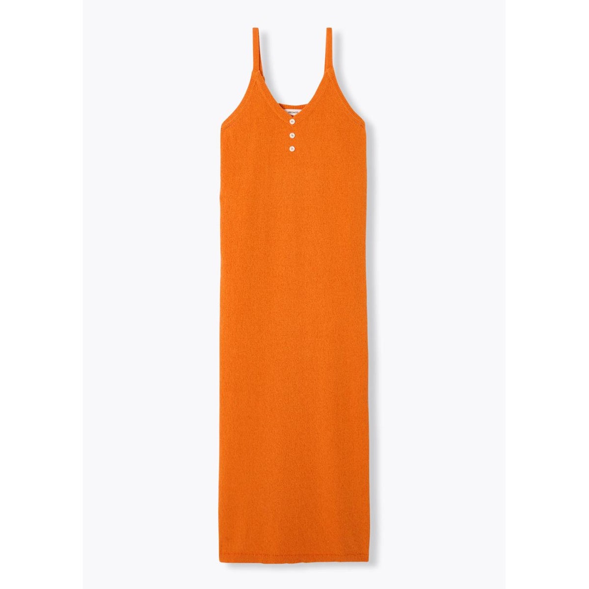 Robe longue en maille orange, PROMOD