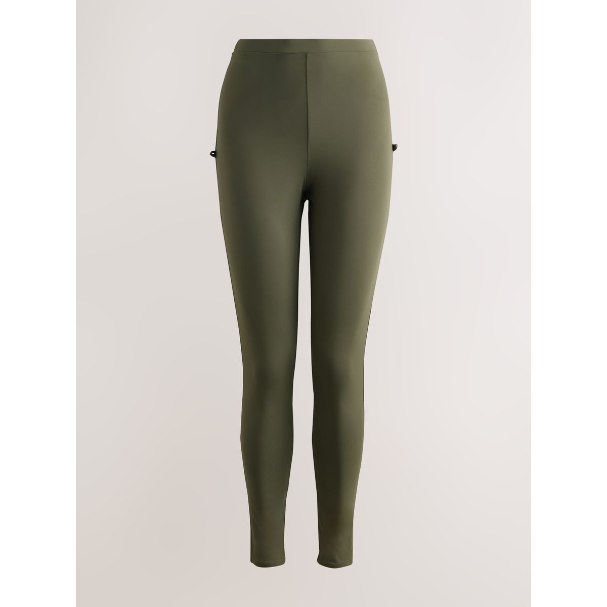 Burkini modeste, ensemble 3 pièces vert kaki/crème, NEXT