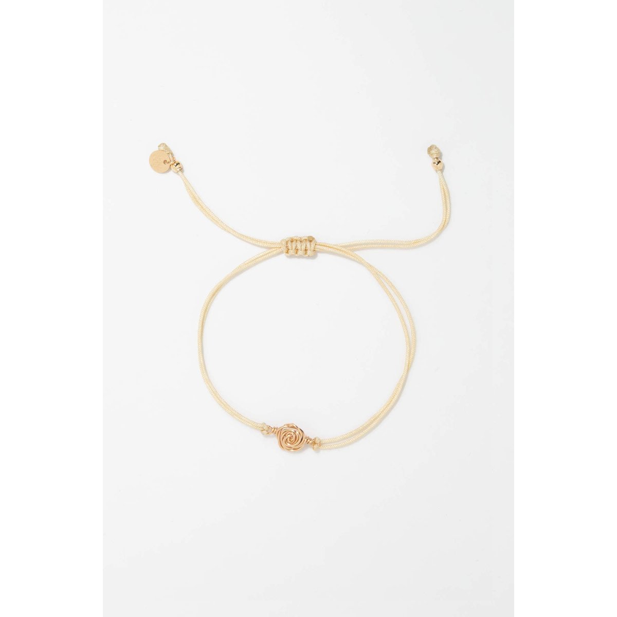 Bracelet cordon Rosa - Beige beige, YAY PARIS