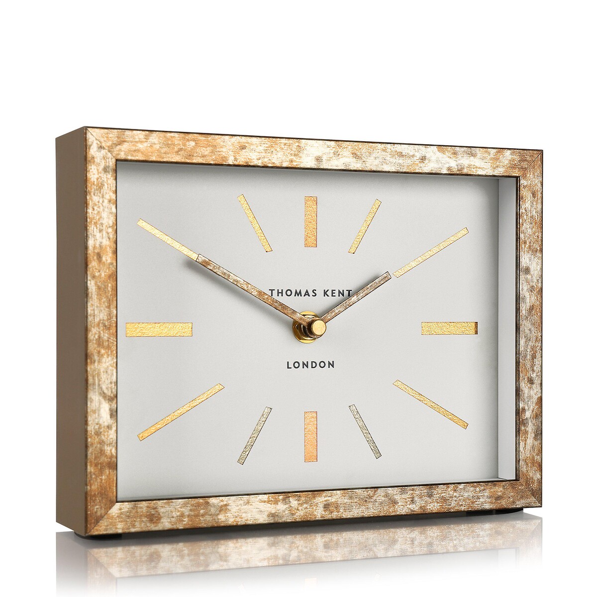 Smithfield 8" Mantel Clock bronze, THOMAS KENT