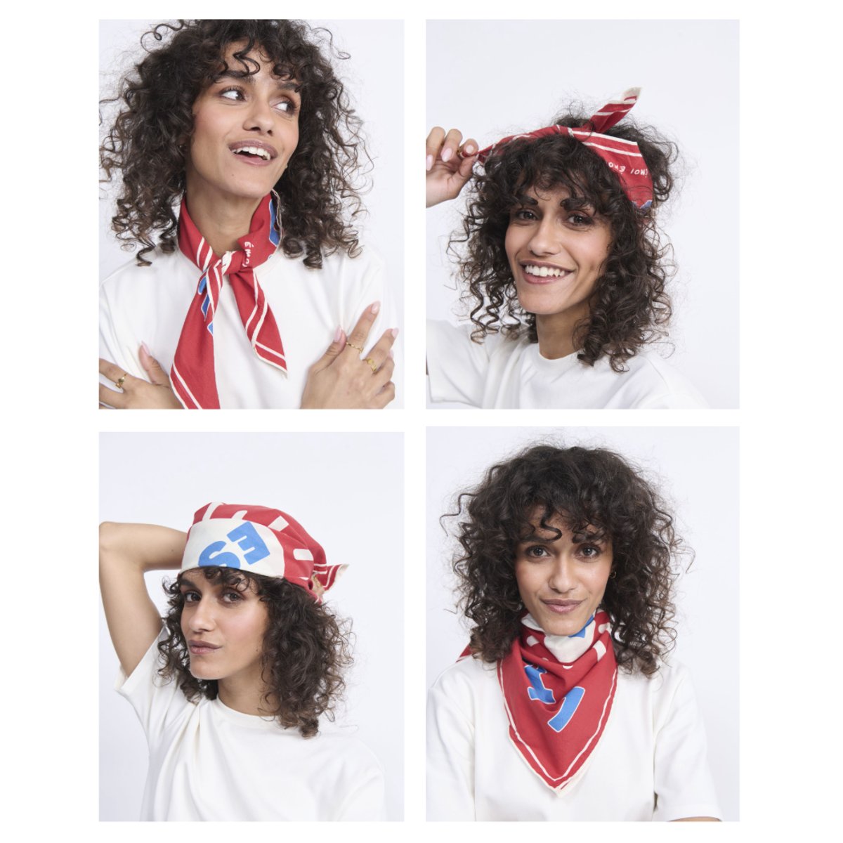 Bandana L'amour est déclaré rouge, EMOI EMOI