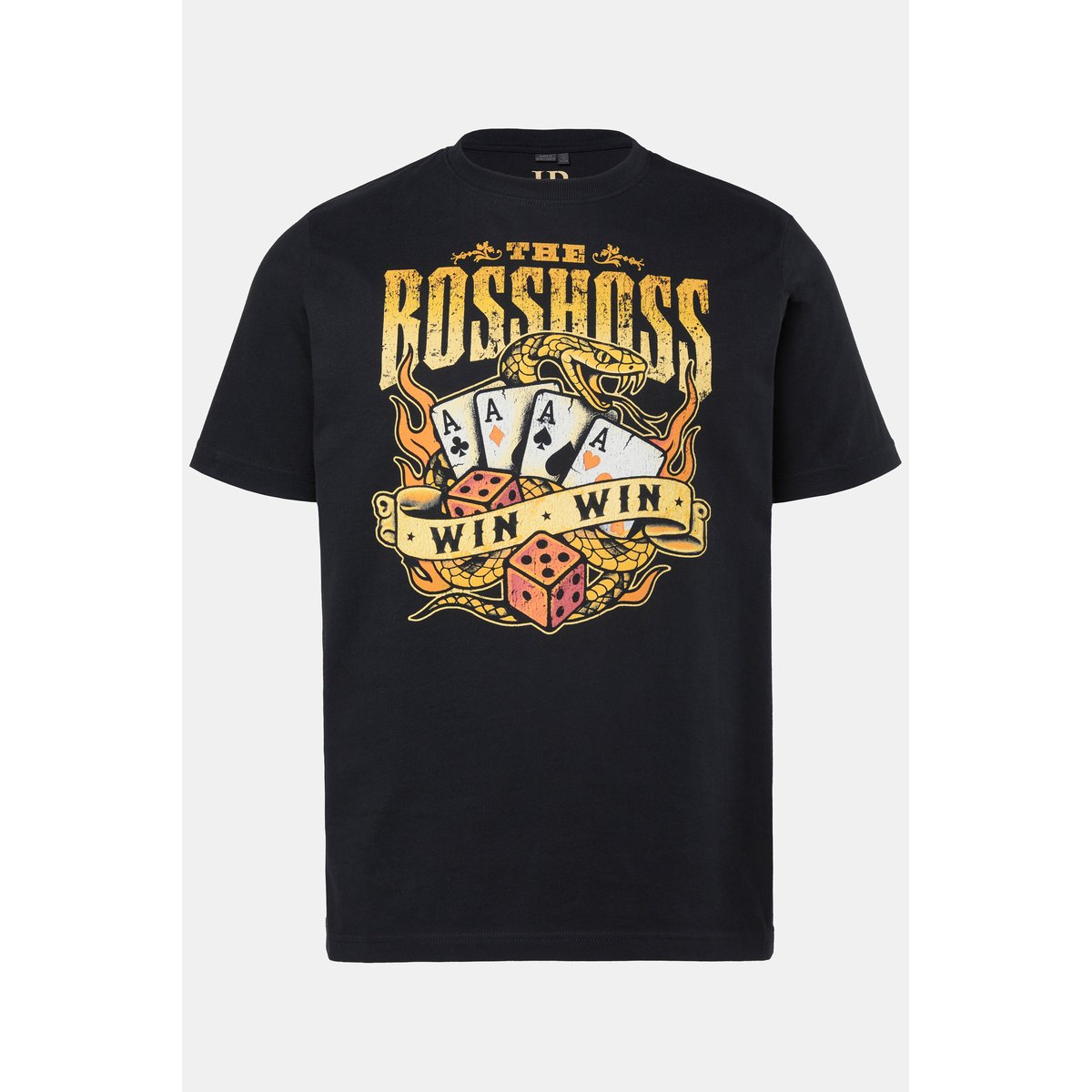 T-shirt groupe Boss Hoss noir, JP1880