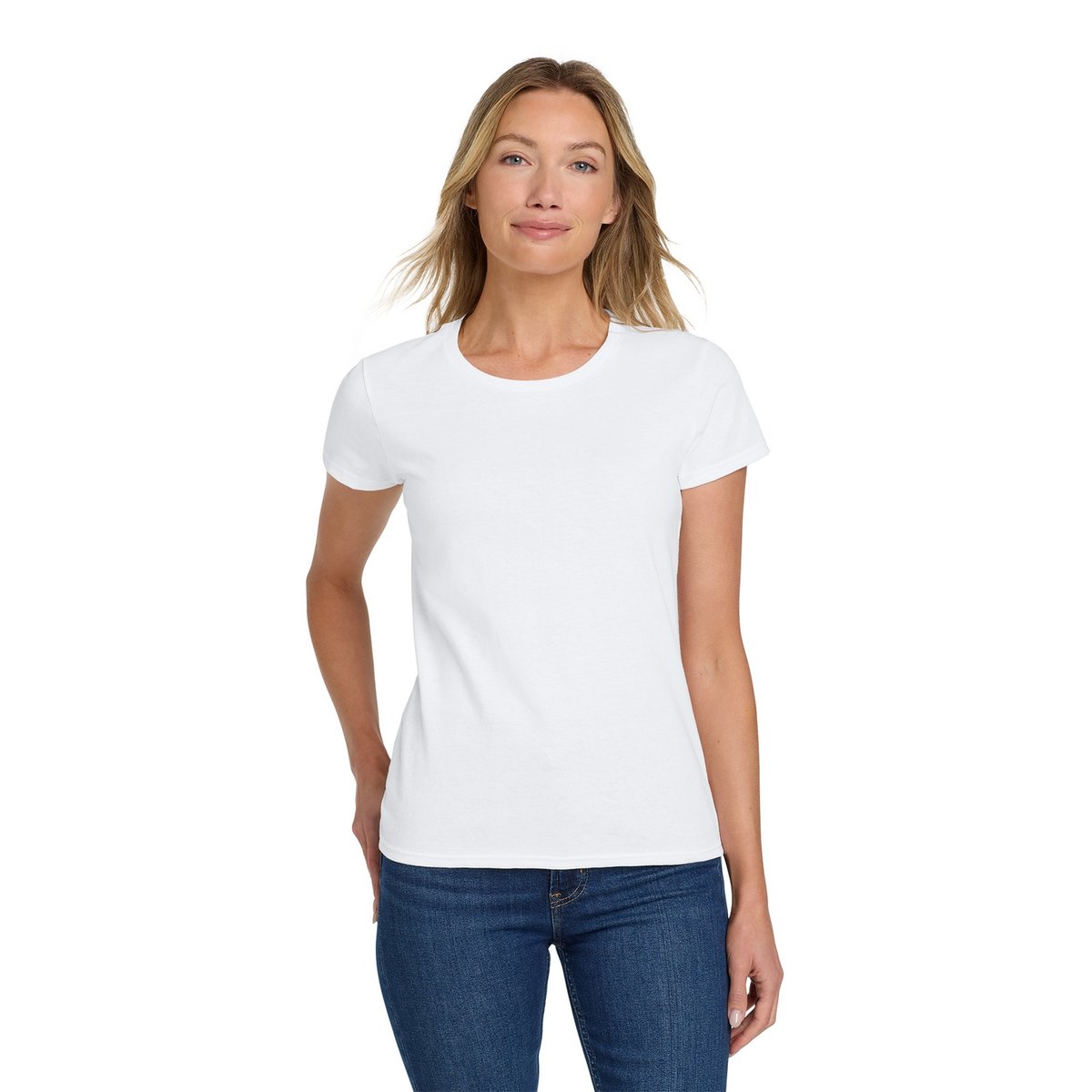 T-shirt blanc, GILDAN