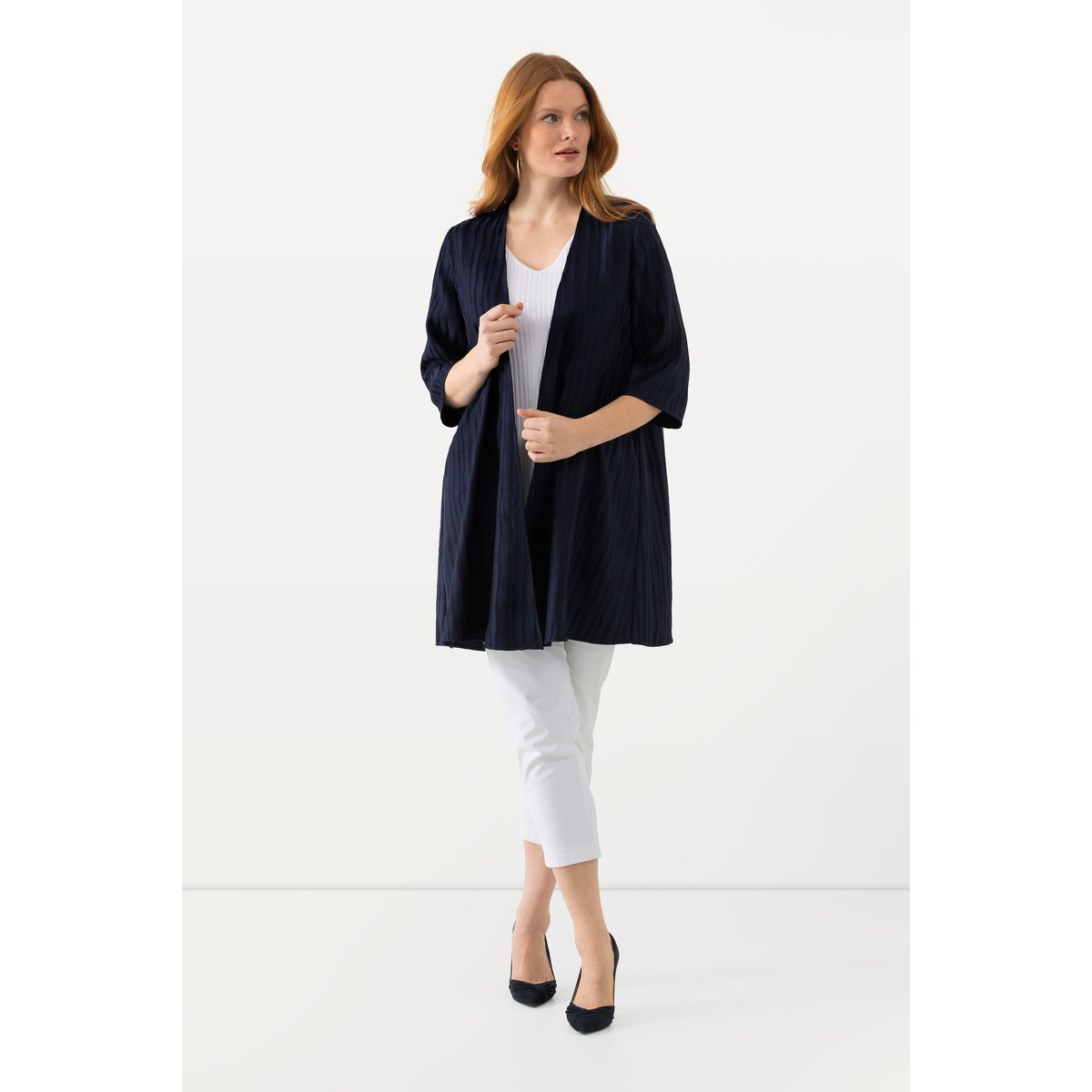 Veste décontractée bleu nuit mat, ULLA POPKEN