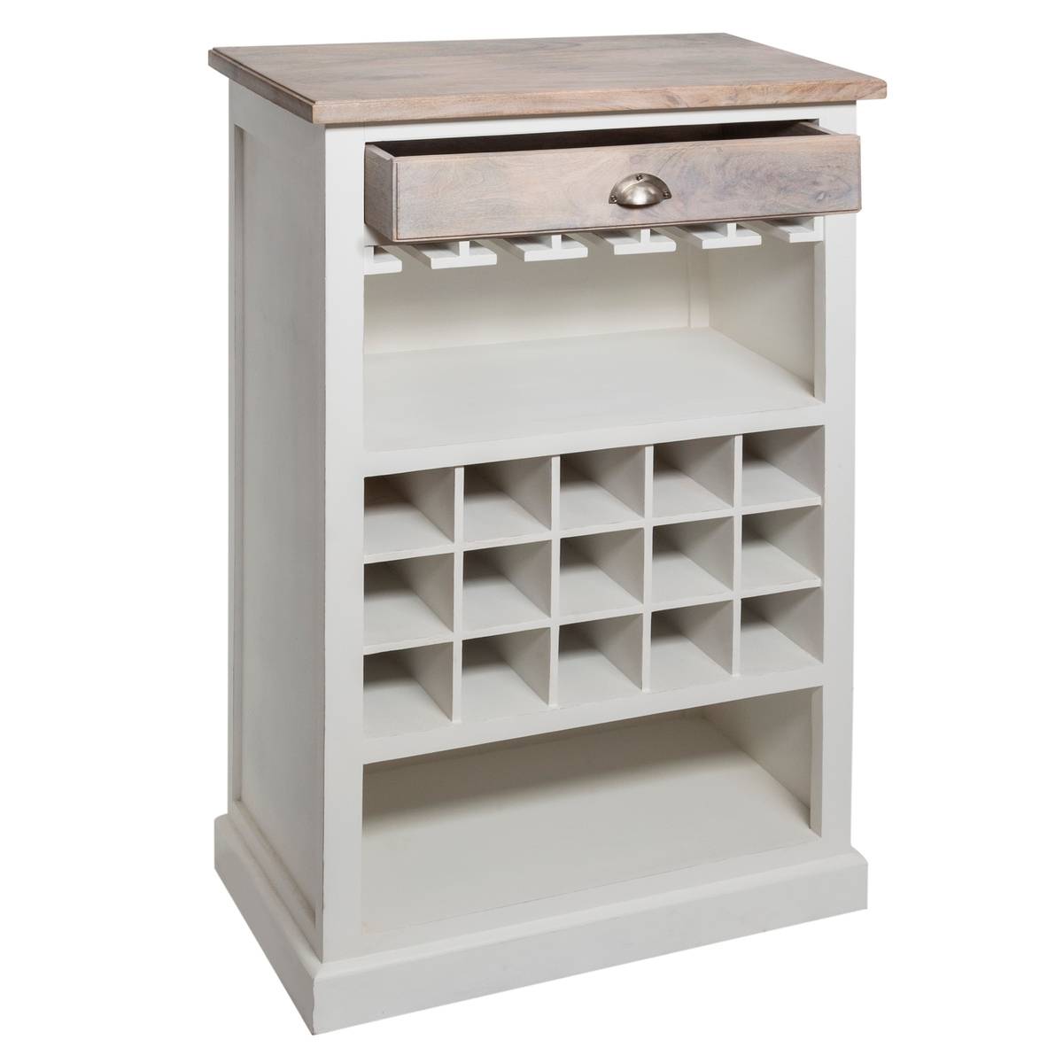 Meuble bar ALERIA blanc, ATMOSPHERA