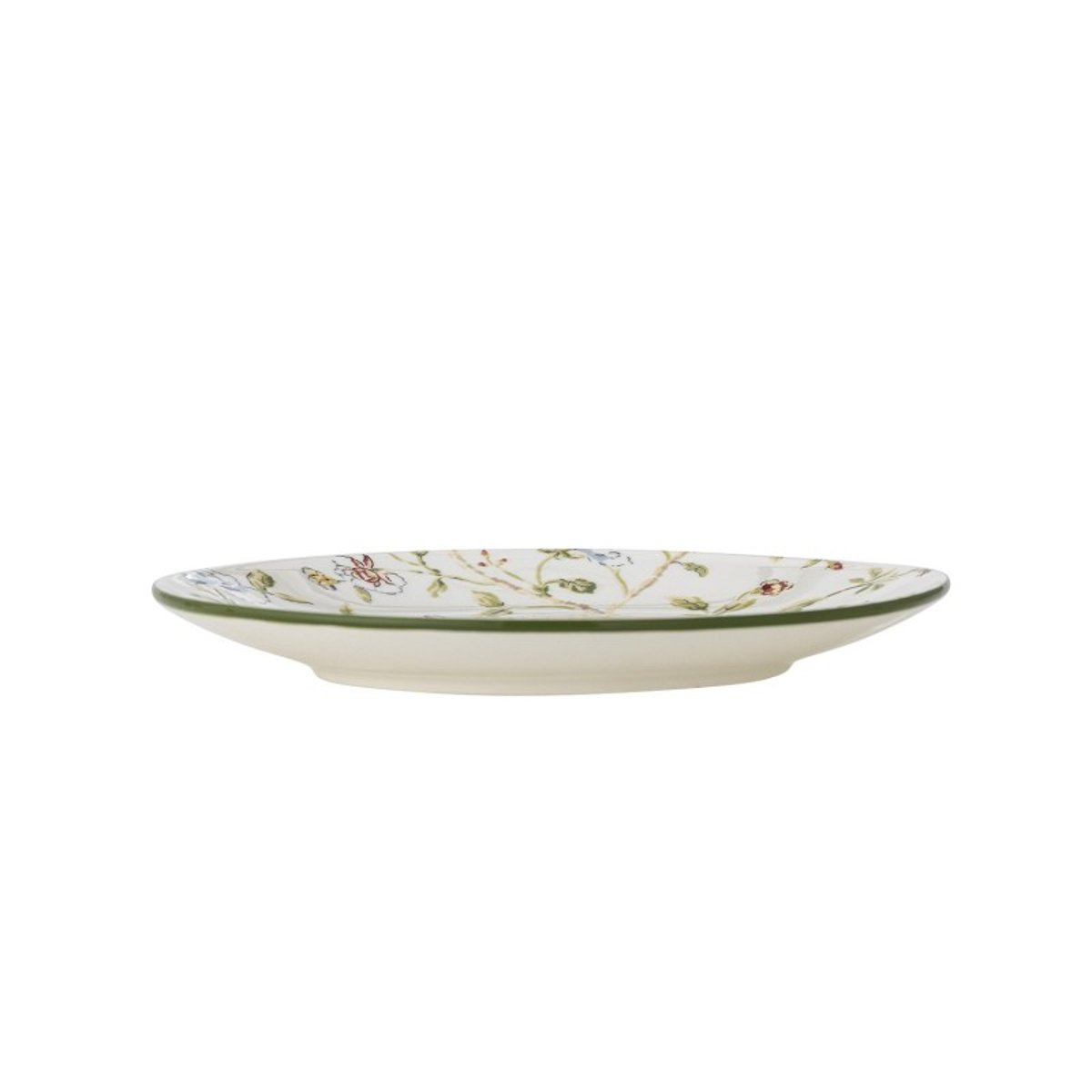 Assiette motif floral Bloomie set de 4 multicolore, BLOOMINGVILLE