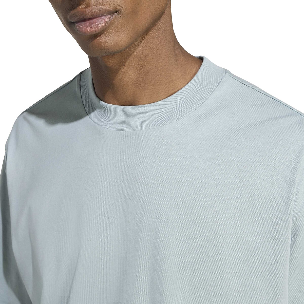 T-shirt met korte mouwen Essentiel Loose Fit salie, ADIDAS SPORTSWEAR