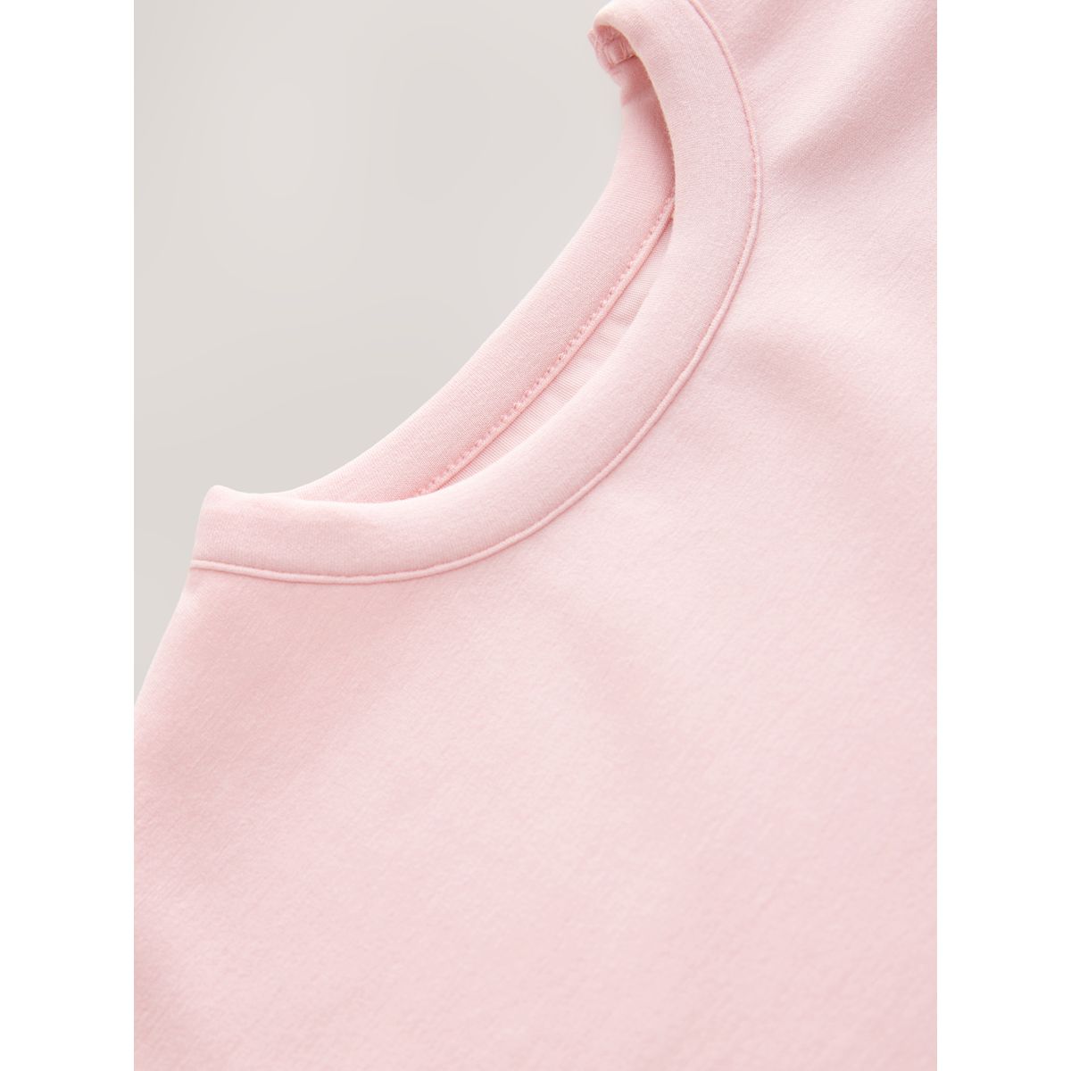 T-shirt droit oversize ultra-doux rose, NEXT