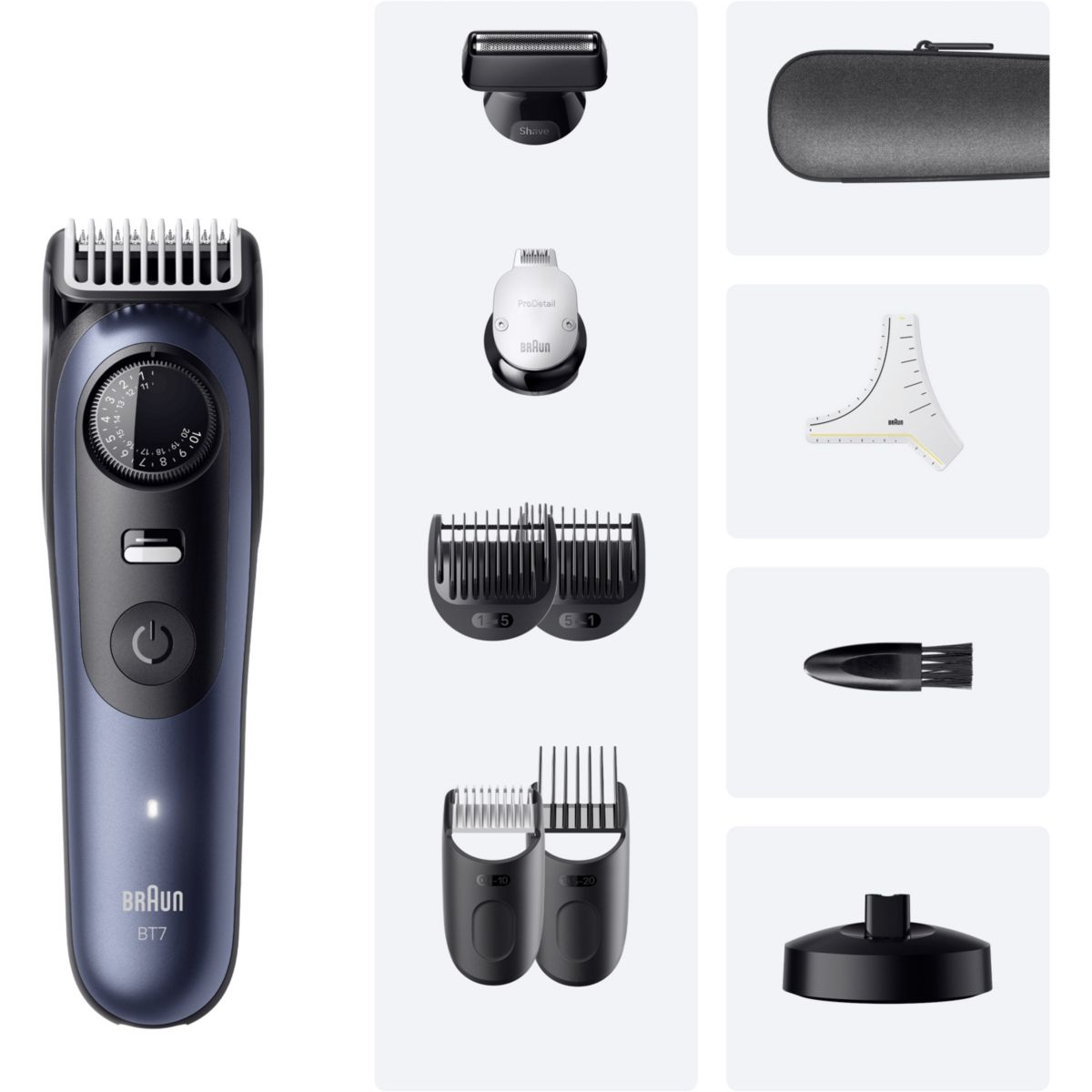 Tondeuse barbe BT7540 couleur unique, BRAUN