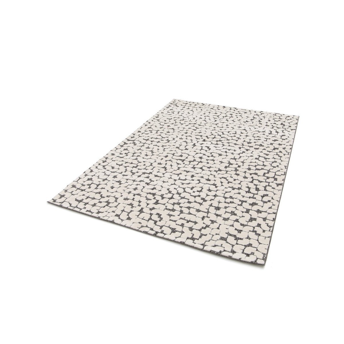 Tapis poils courts style contemporain, CALYRA beige, BOBOCHIC