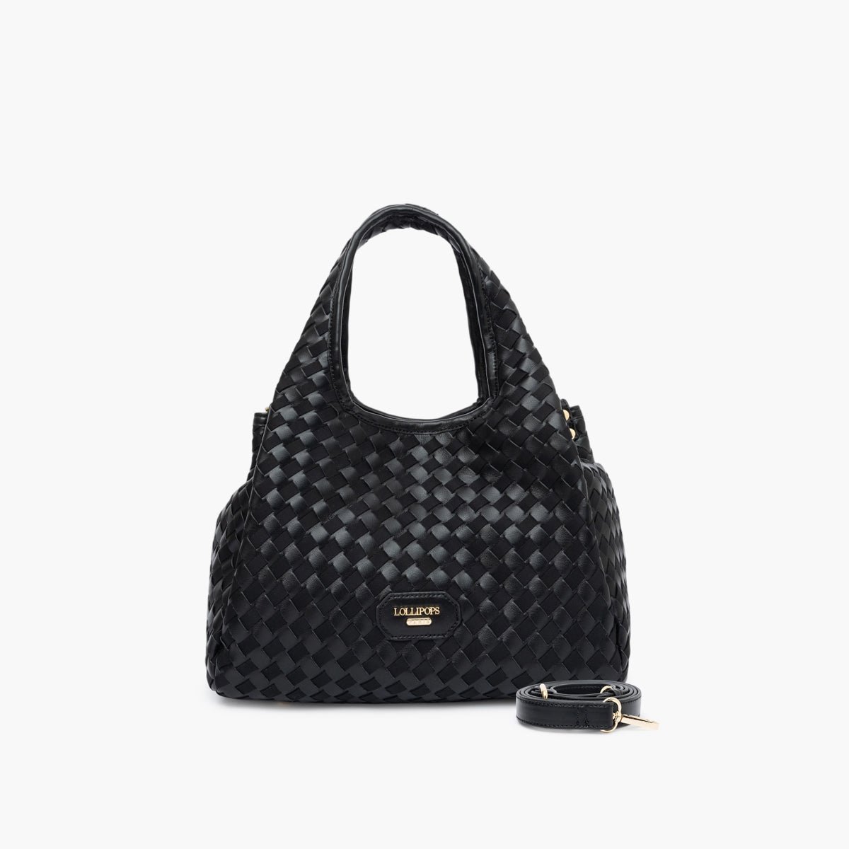 Sac Shopper M Talaya noir,doré, LOLLIPOPS