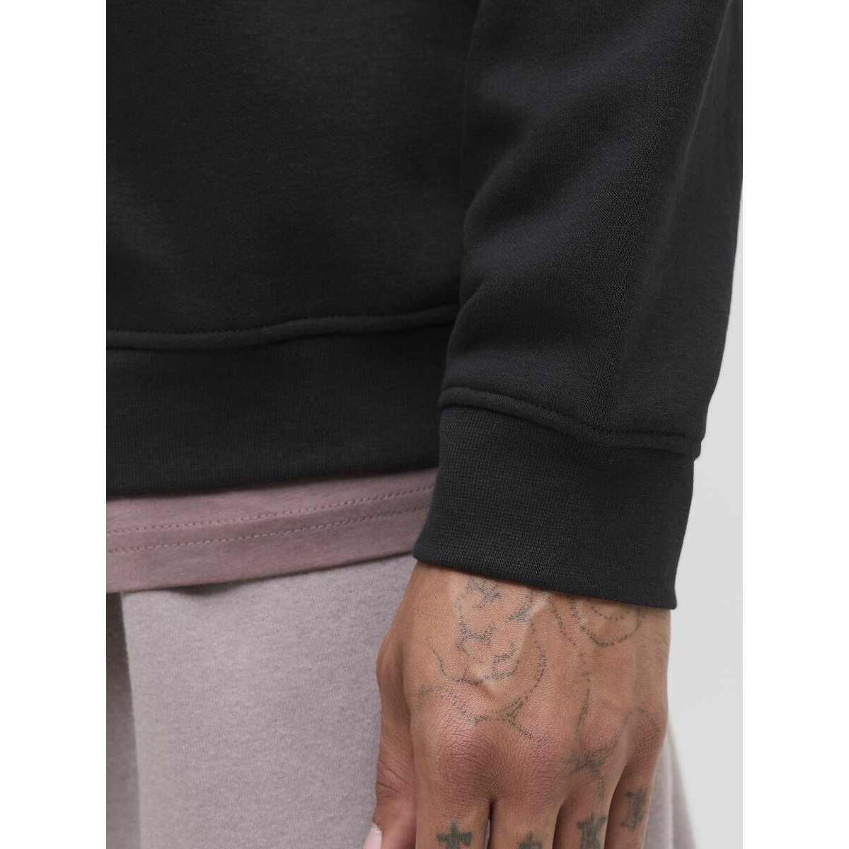 Sweat col rond noir, JACK & JONES