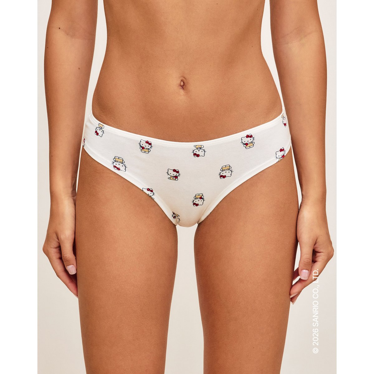 UNDIZ SLIP BOTTLIZ HELLOCATIZ-L blanc casse, UNDIZ
