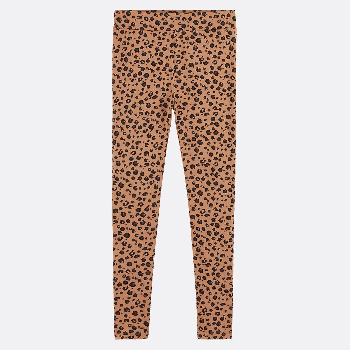 Legging met hoge taille en dierenprint luipaardprint, LA REDOUTE COLLECTIONS