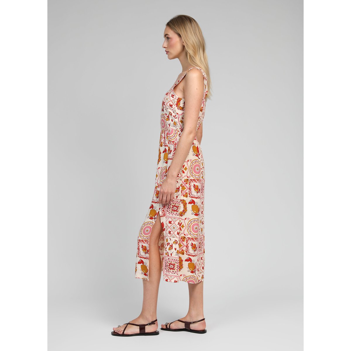 Robe Midi MANILY rizzo rose, AN'GE