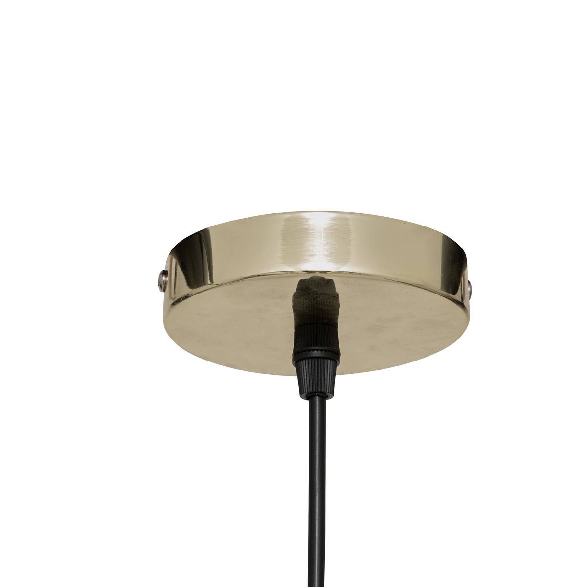 Suspension en verre design floral PHYLAS transparent, ATMOSPHERA
