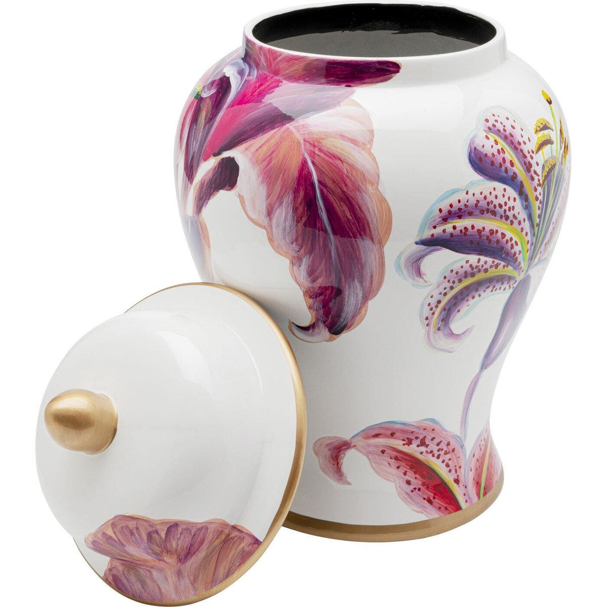 Boîte lys en porcelaine blanc, KARE DESIGN