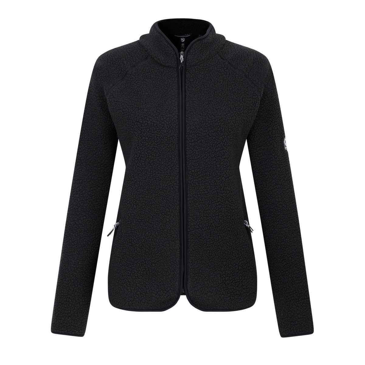 Veste polaire unie col montant EXCURSION noir, DARE 2B