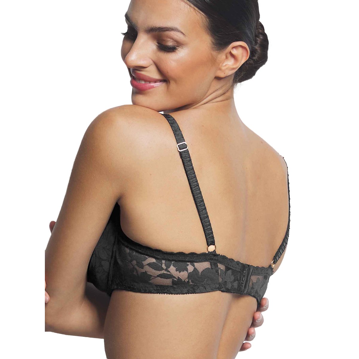 Soutien-gorge préformé 3D armaturé Gabrielle noir, SELMARK