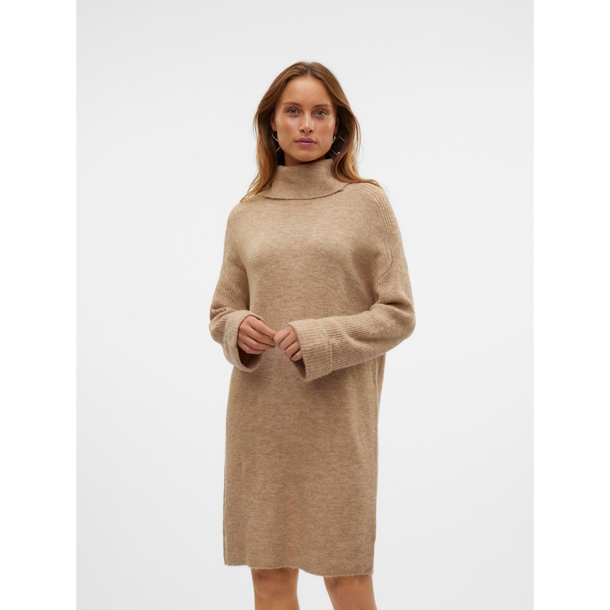 Robe En Maille silver mink, VERO MODA