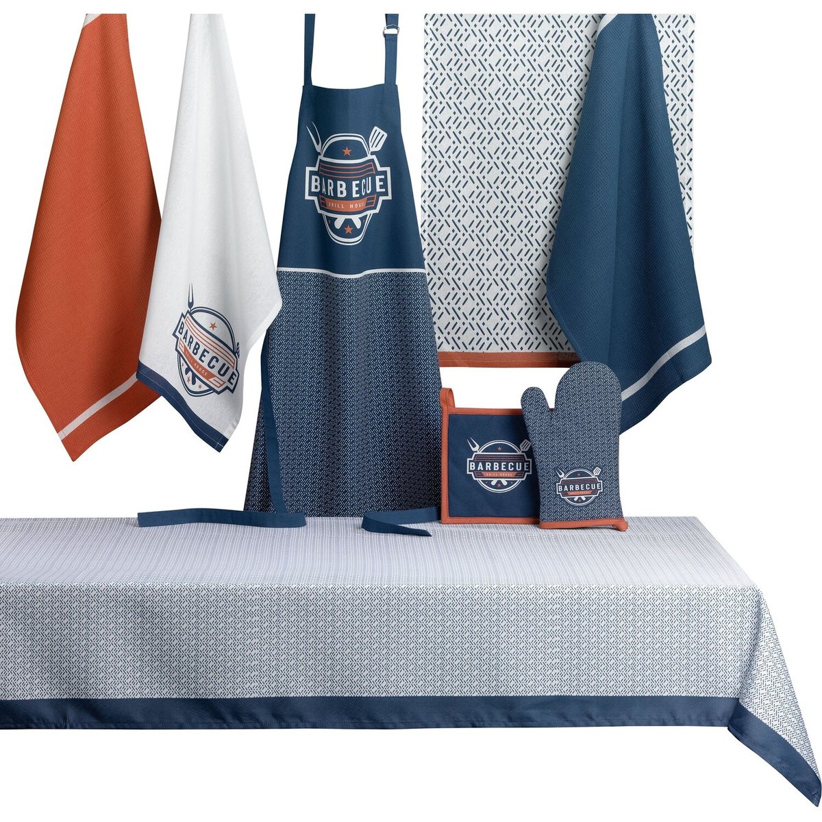 Gant et manique imprimés multicolore, C DESIGN HOME TEXTILE