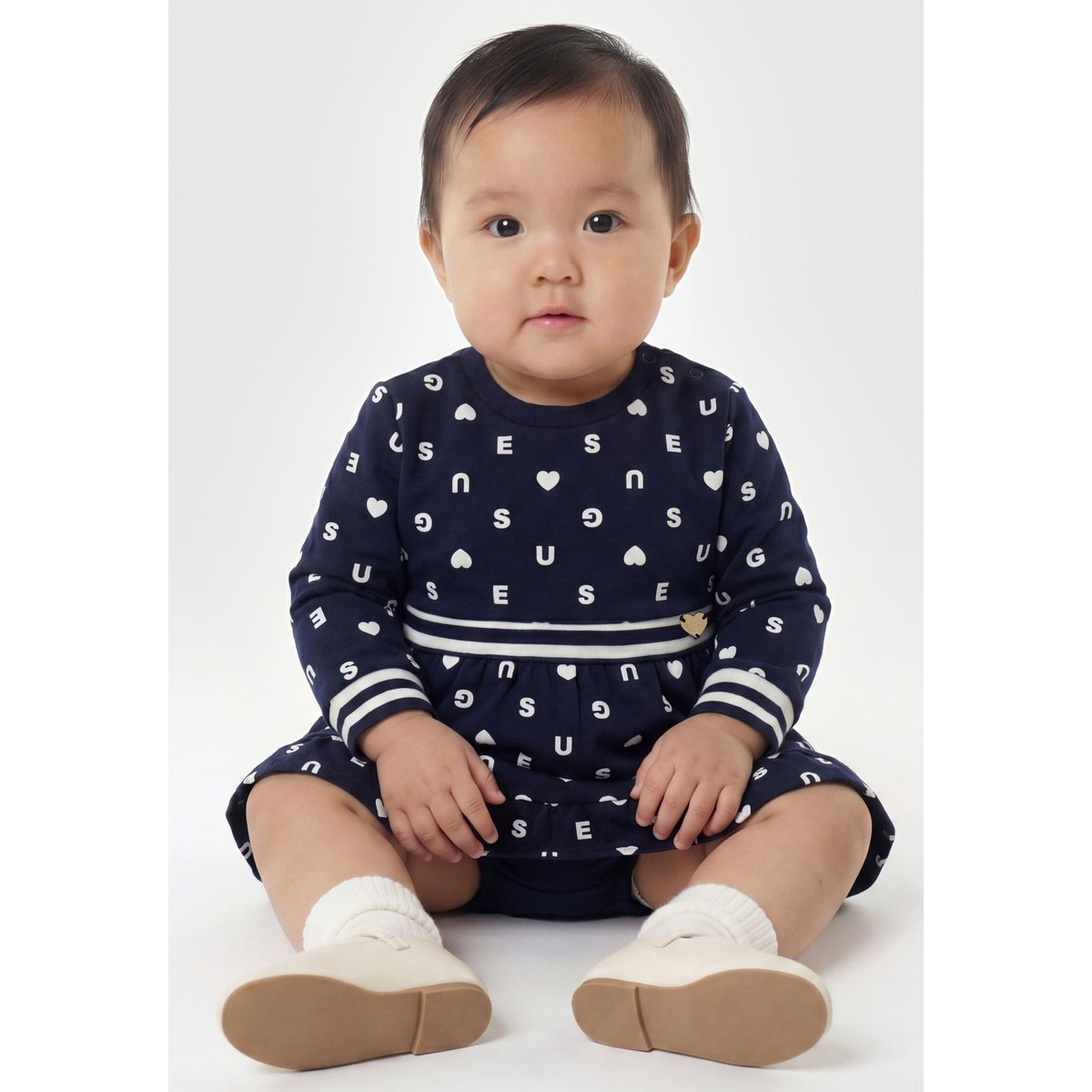 Ensemble Robe Et Culotte bleu foncé, GUESS KIDS